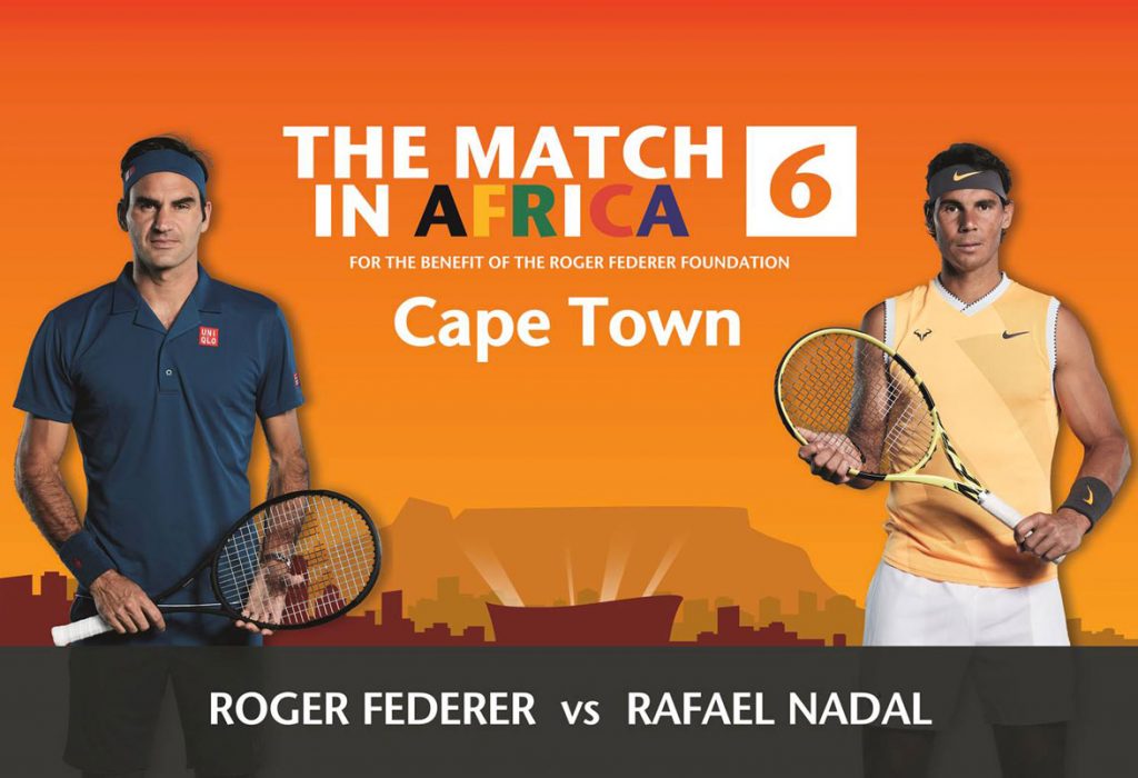Afrique du Sud: « The Match in Africa 6 » entre Federer et Nadal déjà sold out